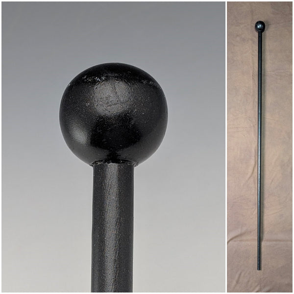 英國復古黑軸圓柄手杖 手杖 92 厘米